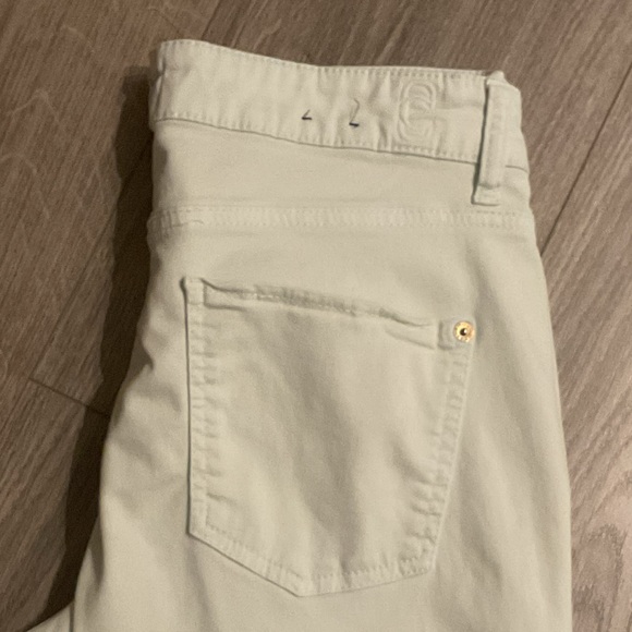 Cambio Light Blue Skinny Cuffed Ankle / Crop Jeans for Women - Picture 5 of 11